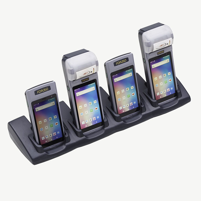 Caricabatterie da tavolo multiposizione per FDA800